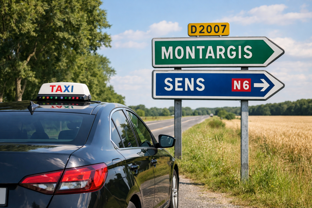 Taxi Montargis Sens